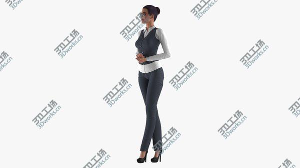 images/goods_img/20210312/Woman in Business Suit 3D model/2.jpg